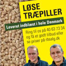Håndfuld behagelig kulstof Løse Træpiller 6mm ( INDBLÆST I SILO ) - Hele Danmark.